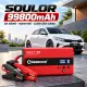 Bơm Lốp Kiêm Kích Bình Soulor 99800mAh Đa Năng video